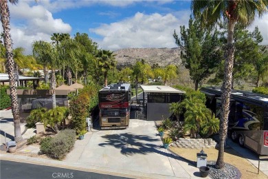 Located at the top of the hill with panoramic lake, mountain and on Rancho California RV Resort in California - for sale on GolfHomes.com, golf home, golf lot