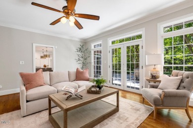 Welcome to this stunning, fully updated custom home set on a on Prestonwood Country Club  in North Carolina - for sale on GolfHomes.com, golf home, golf lot