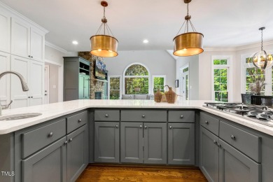 Welcome to this stunning, fully updated custom home set on a on Prestonwood Country Club  in North Carolina - for sale on GolfHomes.com, golf home, golf lot