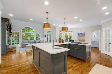 Welcome to this stunning, fully updated custom home set on a on Prestonwood Country Club  in North Carolina - for sale on GolfHomes.com, golf home, golf lot