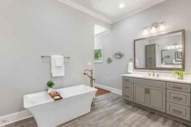 Welcome to this stunning, fully updated custom home set on a on Prestonwood Country Club  in North Carolina - for sale on GolfHomes.com, golf home, golf lot