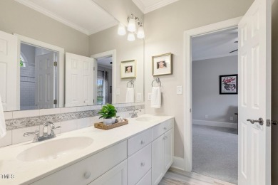 Welcome to this stunning, fully updated custom home set on a on Prestonwood Country Club  in North Carolina - for sale on GolfHomes.com, golf home, golf lot