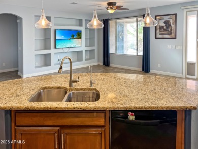 **Great Floor Plan with Ultimate Privacy** Popular Hideaway on Poston Butte Golf Club in Arizona - for sale on GolfHomes.com, golf home, golf lot