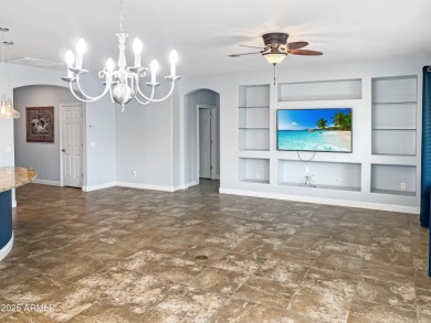 **Great Floor Plan with Ultimate Privacy** Popular Hideaway on Poston Butte Golf Club in Arizona - for sale on GolfHomes.com, golf home, golf lot