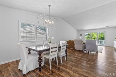Discover easy lake living in this charming 2-bedroom, 2-bath on Terre Du Lac Golf and Country Club in Missouri - for sale on GolfHomes.com, golf home, golf lot