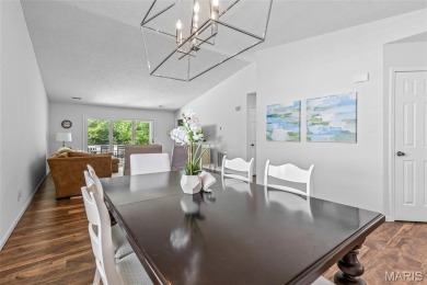 Discover easy lake living in this charming 2-bedroom, 2-bath on Terre Du Lac Golf and Country Club in Missouri - for sale on GolfHomes.com, golf home, golf lot