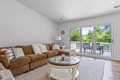 Discover easy lake living in this charming 2-bedroom, 2-bath on Terre Du Lac Golf and Country Club in Missouri - for sale on GolfHomes.com, golf home, golf lot