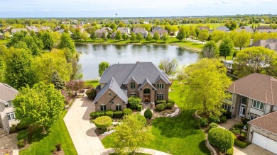 Welcome to this exceptional, all-brick custom home built by on Tamarack Golf Club in Illinois - for sale on GolfHomes.com, golf home, golf lot