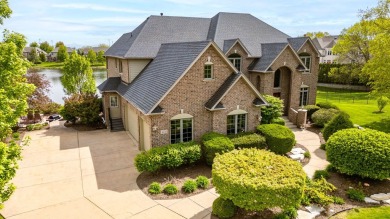 Welcome to this exceptional, all-brick custom home built by on Tamarack Golf Club in Illinois - for sale on GolfHomes.com, golf home, golf lot