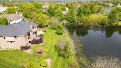 Welcome to this exceptional, all-brick custom home built by on Tamarack Golf Club in Illinois - for sale on GolfHomes.com, golf home, golf lot