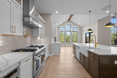 A rare fusion of timeless architecture and elevated design, this on Governors Club in North Carolina - for sale on GolfHomes.com, golf home, golf lot