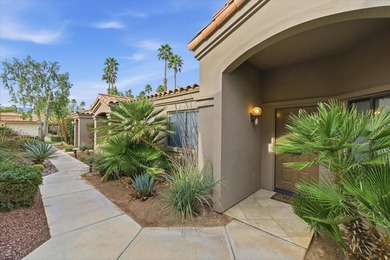 The seller truly delivers on the promise of a rose garden on Palm Valley Country Club in California - for sale on GolfHomes.com, golf home, golf lot