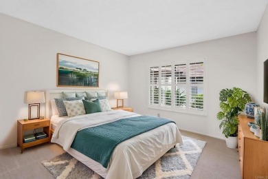 Discover this delightful home in the highly sought-after 55+ on Lake San Marcos Country Club- North Course in California - for sale on GolfHomes.com, golf home, golf lot