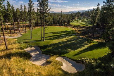 Perched above the 13th green and adjacent to Martis Camp's on Martis Camp Golf Course in California - for sale on GolfHomes.com, golf home, golf lot