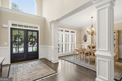 An engaging masterpiece in beautiful Bridgemill Golf & Country on Bridgemill Golf Club in Georgia - for sale on GolfHomes.com, golf home, golf lot