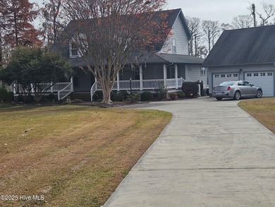 Fabulous Cape Cod style house with detached garaged. This home on Sound Golf Links at Albemarle Plantation in North Carolina - for sale on GolfHomes.com, golf home, golf lot