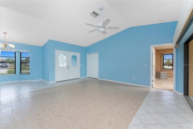 What a view - as soon as you walk in the front door - right down on Rotonda Golf and Country Club The Palms Course in Florida - for sale on GolfHomes.com, golf home, golf lot