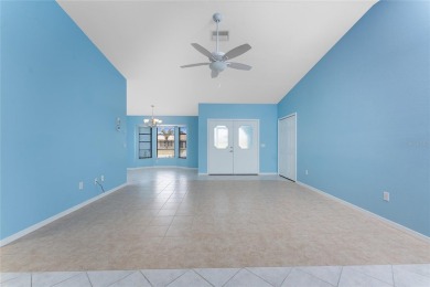 What a view - as soon as you walk in the front door - right down on Rotonda Golf and Country Club The Palms Course in Florida - for sale on GolfHomes.com, golf home, golf lot