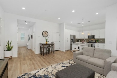 This modern turnkey home features three bedrooms, two and a half on Glen Ivy Golf Club in California - for sale on GolfHomes.com, golf home, golf lot