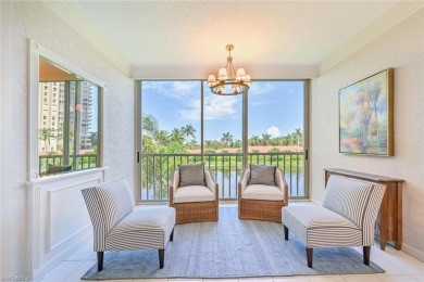 Discover refined coastal living in this rarely available on Club at Pelican Bay Golf Course in Florida - for sale on GolfHomes.com, golf home, golf lot