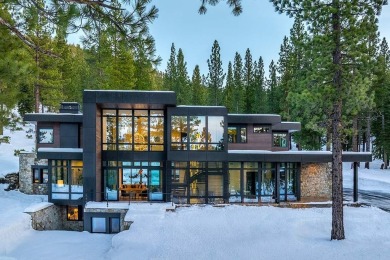 This handsomely modern Martis Camp home is one people never stop on Martis Camp Golf Course in California - for sale on GolfHomes.com, golf home, golf lot