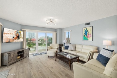 COME HOME TO THIS ELEGANTLY MODERN TAKE ON RELAXED BEACHFRONT on Oceans Golf Club in Florida - for sale on GolfHomes.com, golf home, golf lot