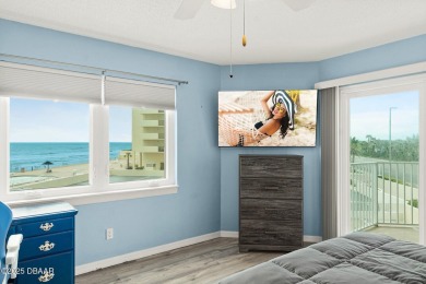 COME HOME TO THIS ELEGANTLY MODERN TAKE ON RELAXED BEACHFRONT on Oceans Golf Club in Florida - for sale on GolfHomes.com, golf home, golf lot