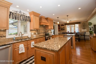 Perfectly positioned on a dog-leg right par five of the Seven on Seven Lakes Country Club in North Carolina - for sale on GolfHomes.com, golf home, golf lot