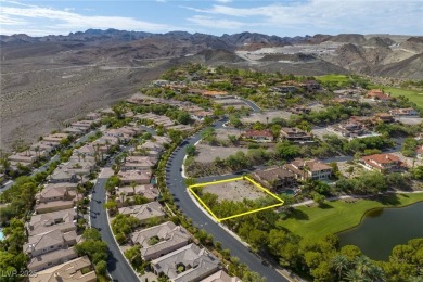 Build your dream home in prestigious SouthShore at Lake Las on South Shore At Lake Las Vegas in Nevada - for sale on GolfHomes.com, golf home, golf lot