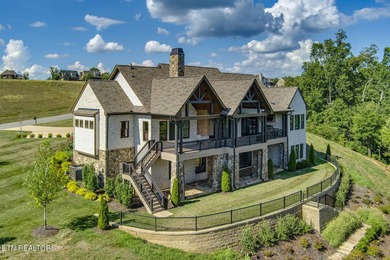 This stunning 2-story basement Craftsman-style home, built in on Wind River Golf Course in Tennessee - for sale on GolfHomes.com, golf home, golf lot