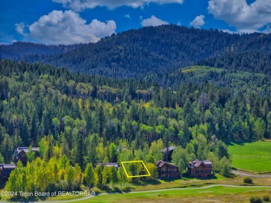 Exceptional cabin site on the edge of Targhee National Forest in on Teton Springs Resort and Club in Idaho - for sale on GolfHomes.com, golf home, golf lot