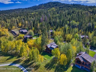 Exceptional cabin site on the edge of Targhee National Forest in on Teton Springs Resort and Club in Idaho - for sale on GolfHomes.com, golf home, golf lot