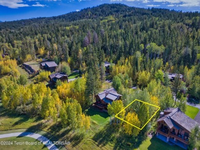 Exceptional cabin site on the edge of Targhee National Forest in on Teton Springs Resort and Club in Idaho - for sale on GolfHomes.com, golf home, golf lot