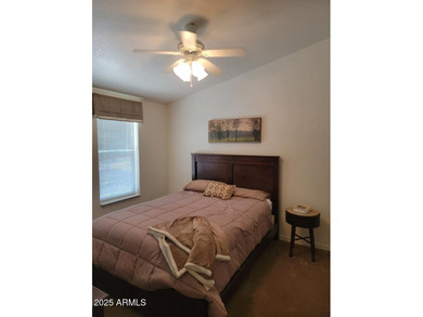 This is a lovely & quaint 2014 3 bedroom 2 bath furnished home on 3 Parks Fairways in Arizona - for sale on GolfHomes.com, golf home, golf lot