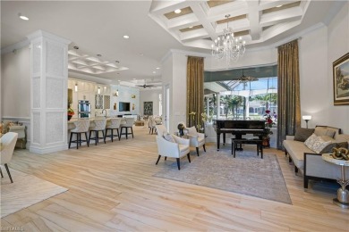 Sun-Soaked Sophistication on the Shores of Miromar Lakes! Tucked on Miromar Lakes Golf Club in Florida - for sale on GolfHomes.com, golf home, golf lot