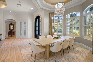 Sun-Soaked Sophistication on the Shores of Miromar Lakes! Tucked on Miromar Lakes Golf Club in Florida - for sale on GolfHomes.com, golf home, golf lot