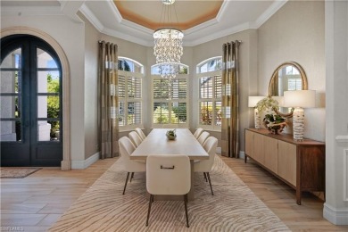 Sun-Soaked Sophistication on the Shores of Miromar Lakes! Tucked on Miromar Lakes Golf Club in Florida - for sale on GolfHomes.com, golf home, golf lot