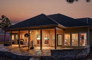 Imagine sitting on the huge shade filled, all stone, covered on Granada Golf Course in Arkansas - for sale on GolfHomes.com, golf home, golf lot
