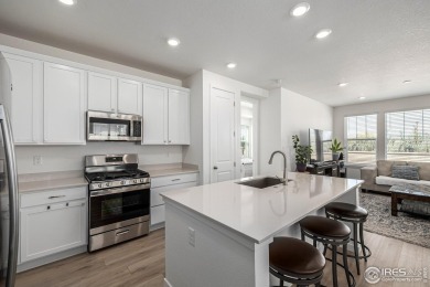 New home without the price tag! Come see this beautiful 3 bed 3 on Heritage Todd Creek Golf Club in Colorado - for sale on GolfHomes.com, golf home, golf lot