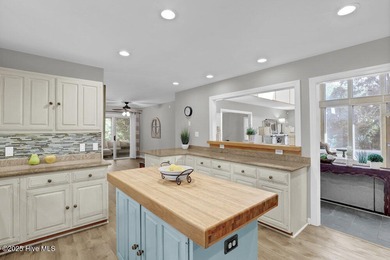 Custom built home with water access at the Olde Point Marina on on Olde Point Golf and Country Club in North Carolina - for sale on GolfHomes.com, golf home, golf lot