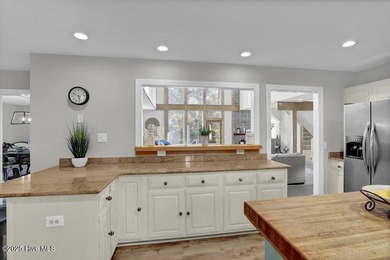 Custom built home with water access at the Olde Point Marina on on Olde Point Golf and Country Club in North Carolina - for sale on GolfHomes.com, golf home, golf lot