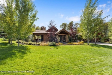 Golf, fly-fishing, tennis, pickleball, horseback riding, archery on Snake River Sporting Club in Wyoming - for sale on GolfHomes.com, golf home, golf lot