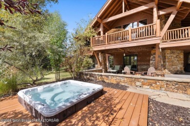 Golf, fly-fishing, tennis, pickleball, horseback riding, archery on Snake River Sporting Club in Wyoming - for sale on GolfHomes.com, golf home, golf lot