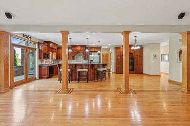 This custom all-brick estate offers rare scale, construction on RedTail Golf Club in Illinois - for sale on GolfHomes.com, golf home, golf lot