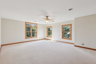 This custom all-brick estate offers rare scale, construction on RedTail Golf Club in Illinois - for sale on GolfHomes.com, golf home, golf lot