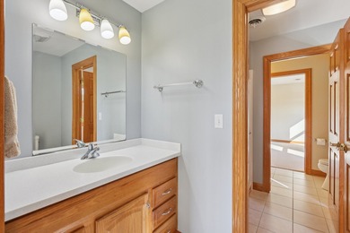 This custom all-brick estate offers rare scale, construction on RedTail Golf Club in Illinois - for sale on GolfHomes.com, golf home, golf lot