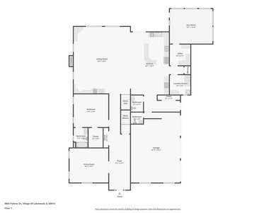 This custom all-brick estate offers rare scale, construction on RedTail Golf Club in Illinois - for sale on GolfHomes.com, golf home, golf lot