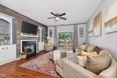 Welcome to 5351 Cog Hill Court, a rare end-unit townhome in the on Hedingham Golf and Athletic Club in North Carolina - for sale on GolfHomes.com, golf home, golf lot