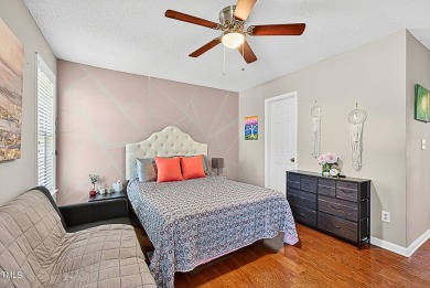 Welcome to 5351 Cog Hill Court, a rare end-unit townhome in the on Hedingham Golf and Athletic Club in North Carolina - for sale on GolfHomes.com, golf home, golf lot