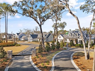 Distinctly Southern details and warm materials blend seamlessly on Frederica Golf Club in Georgia - for sale on GolfHomes.com, golf home, golf lot